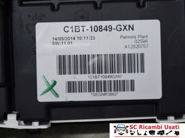 Quadro Strumenti Ford Fiesta 1.5 Tdci C1BT10849GXN - 33586 - Foto 2