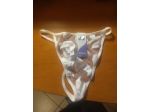 perizoma bianco con lune