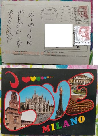 B78 - RARA CARTOLINA CON FRANCOBOLLO - Foto 5