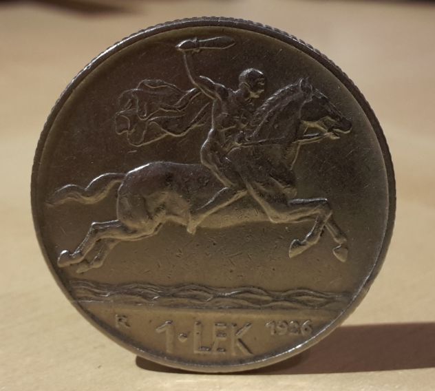Albania, 1 lek 1926. - Foto 4