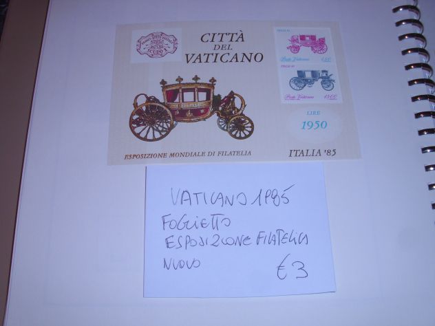 Francobolli del vaticano tante annate