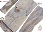 COMPLETO SPUGNE BAGNO 8 PEZZI ALVIERO MARTINI 1^ CLASSE 2 ACCAPPATOI