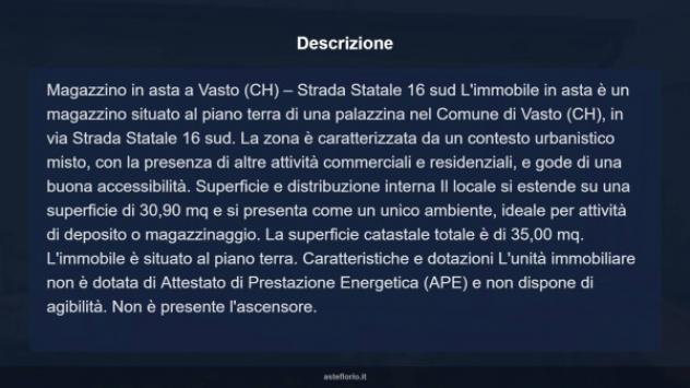 Immobile in asta di 30 m² in vendita a Vasto - Foto 7