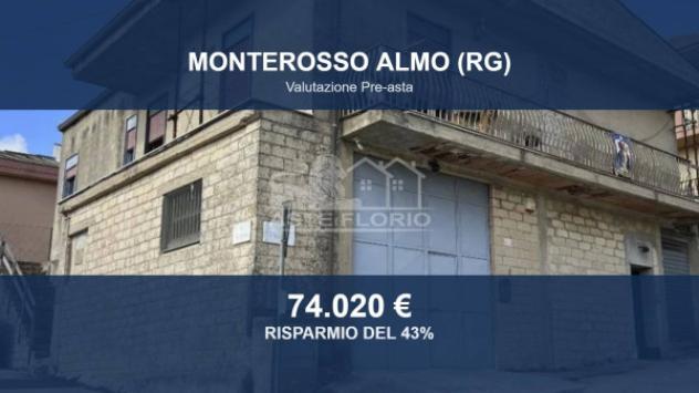 Immobile in asta di 162 m², box auto in vendita a Monterosso Almo