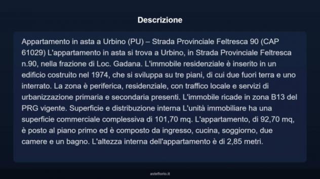 Immobile in asta di 101 m² in vendita a Urbino - Foto 7