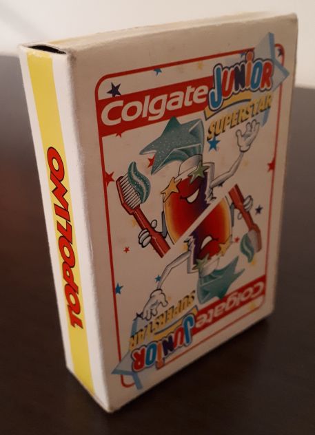 WALT DISNY TOPOLINO GADGET CARTE DA GIOCO COLGATE JUNIOR SUPERSTAR MODIANO - Foto 8