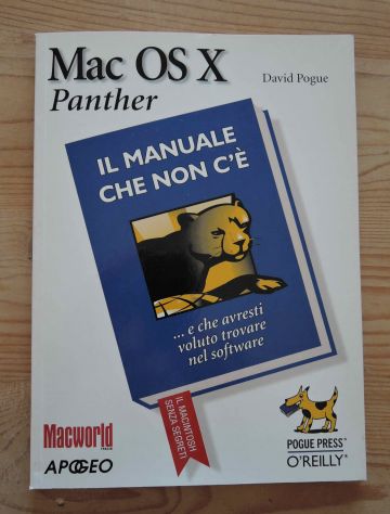 Mac OS X Panther, Il manuale che non c’è, di David Pogue