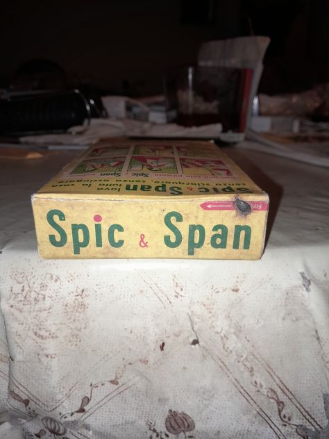 vecchia scatola confezione spic e span - Foto 4