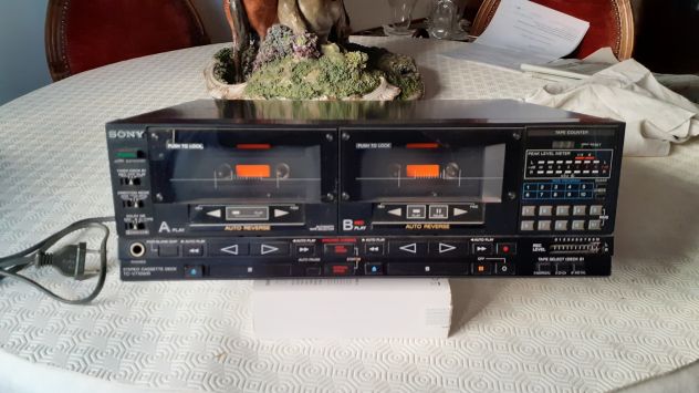 COMPLESSO SONY Stereo VINTAGE 1986-88 costituito da 6 ELEMENTI - Foto 3