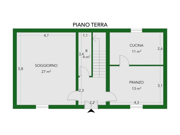 Appartamento in vendita a Marciana - Cascina 130 mq Rif: 1391961