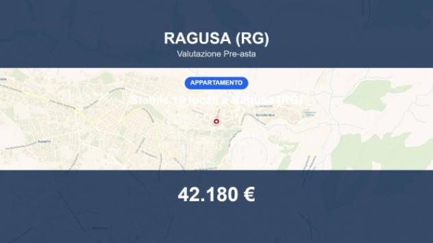 Immobile in asta di 210 m² con più di 5 locali e box auto in vendita a Ragusa