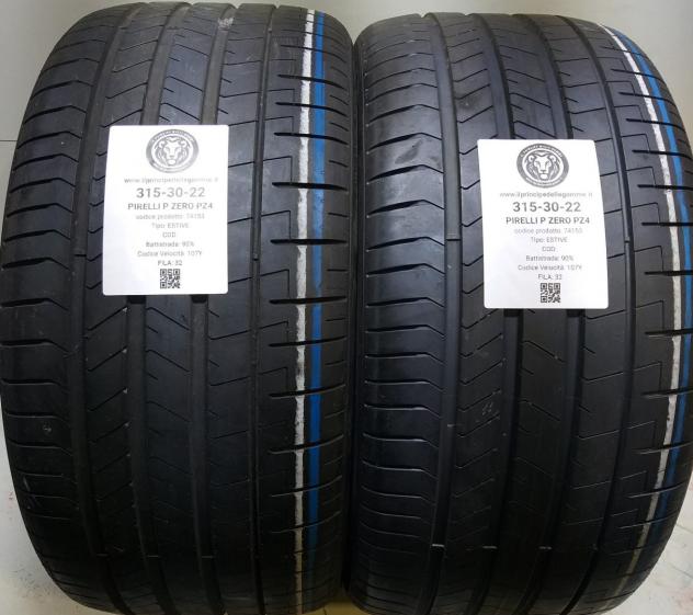 2 GOMME 315 30 22 PIRELLI A74153