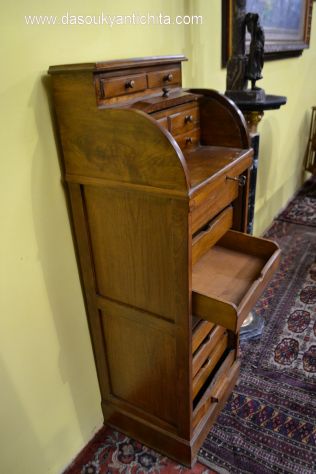 schedario classificatore a serrandina con piano di scrittura a rullo - Foto 7