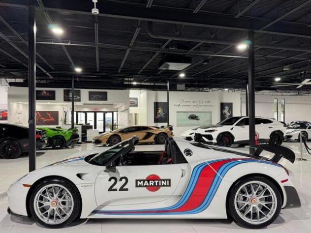 PORSCHE 918 SPYDER WEISSACH V8 652KW(887PS) MARTINI RACING rif. 22737064 - Foto 4