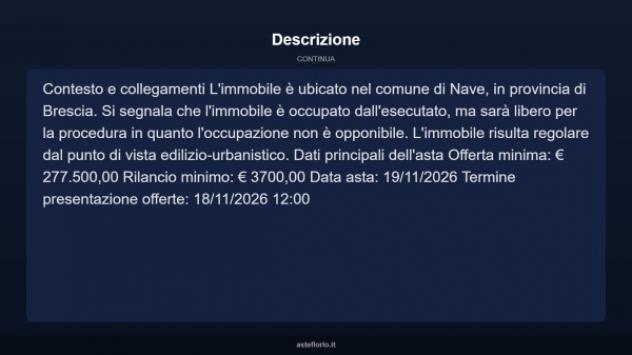 Immobile in asta di 75 m² in vendita a Nave - Foto 4