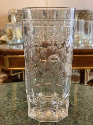PREZIOSI BICCHIERI NUOVI DA LIQUORE INCISIA MANO - Foto 2
