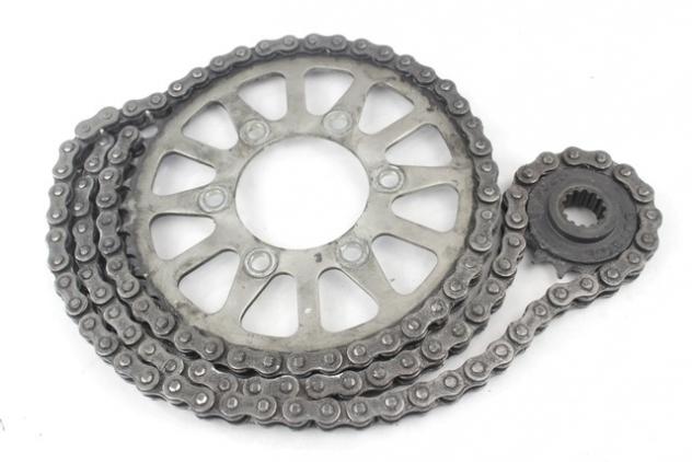 KAWASAKI Z 750 R 131440558 420410094 920570174 KIT CATENA CORONA PIGNONE 11 - 14 CHAIN SPROCKETS KIT