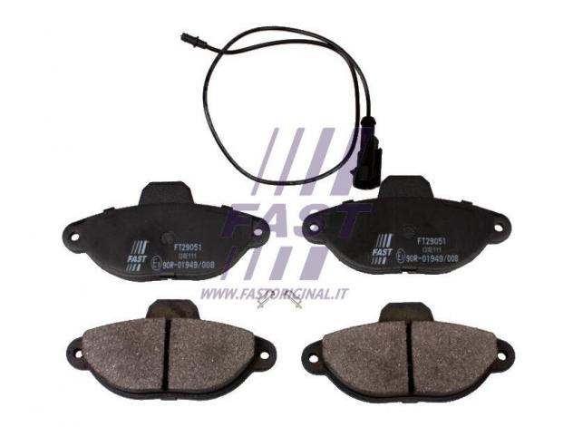 SERIE PASTIGLIE FRENO ANT. FT29051 Meccanica Impianto frenante Freni Pastiglie freni pos