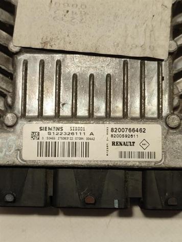 CENTRALINA MOTORE RENAULT Megane Cabrio 8200766462 S122326111A K9K diesel 1461 (0210) - Foto 2