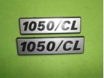 Fiat 127 1050 CL ScrItte loghi targhette modanature laterali Fiat 127 1050 CL