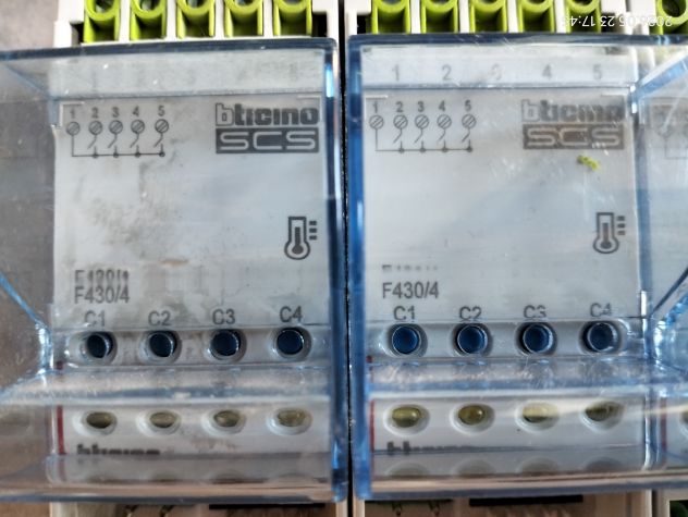 10 Attuatore BTICINO F430/4 - singoli pezzi - Foto 2