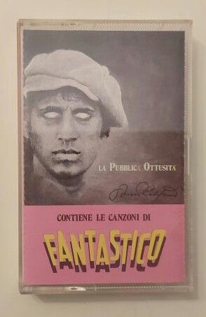 Musicassetta Adriano Celentano La Pubblicità Ottusità Etichetta:Clan Celentano