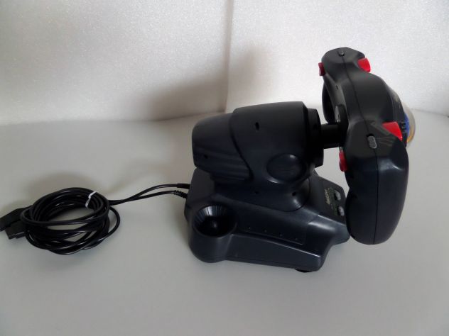 Volante Aereospaziale Quickshot QS-155 anni 80 Commodore, Atari, Amiga - Foto 5