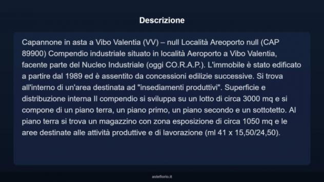 Immobile in asta di 3672 m² in vendita a Vibo Valentia - Foto 4