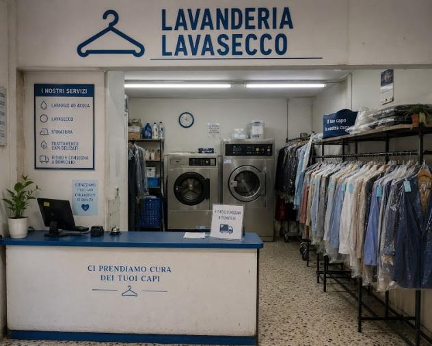 LAVANDERIA STIRERIA ZONA BRIANZA