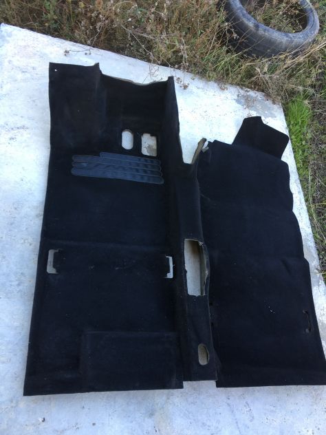 Moquette parte anteriore ( sedili ) NERA SMART 700 ForTwo W 450 Benz 04 - Foto 2