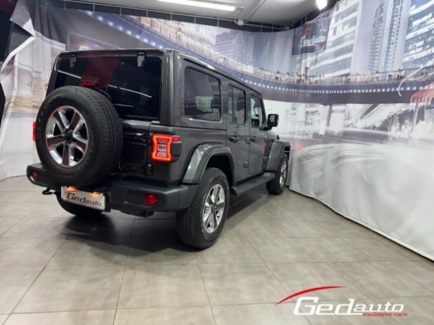JEEP Wrangler Unlimited 2.2 Mjt II Sahara full-led navi rif. 24131078 - Foto 7