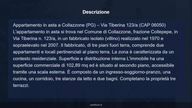 Immobile in asta di 102 m² in vendita a Collazzone - Foto 10