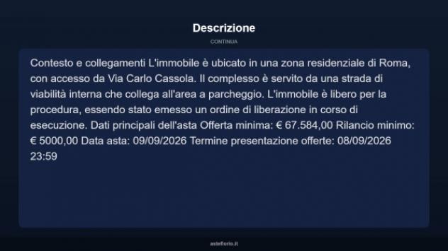 Immobile in asta di 102 m², box auto in vendita a Roma - Foto 18