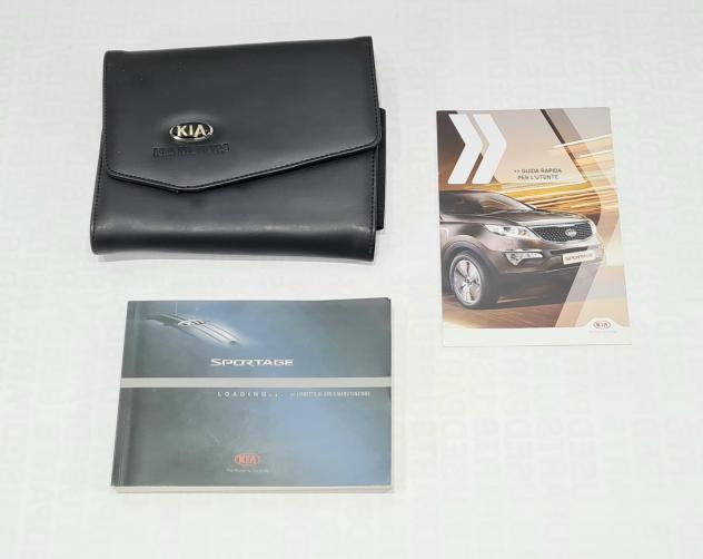 LIBRETTO USO E MANUTENZIONE KIA Sportage Serie D4FD (1016)