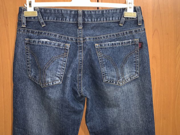 JEANS USATI POCHE VOLTE OTTIME CONDIZIONI MARCA”YULITA JEANS”VINTAGE,DRITTI,NON - Foto 8