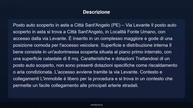 Immobile in asta di 8 m² in vendita a Città Sant'Angelo - Foto 4