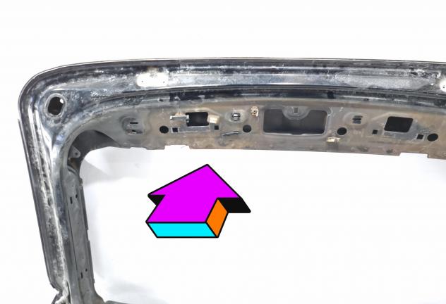 PORTELLONE POSTERIORE COMPLETO AUDI Q3 Sportback Serie (F3N) 83F827025 (19) - Foto 12
