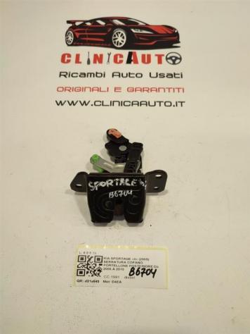 SERRATURA COFANO POSTERIORE KIA Sportage Serie D4EA (0410)