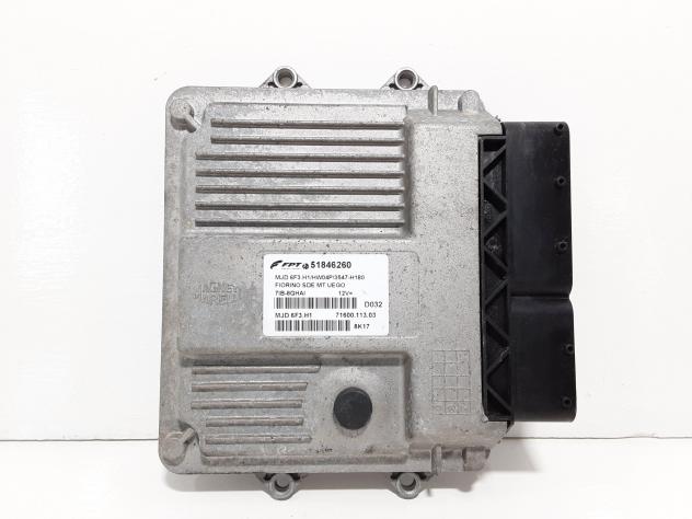 CENTRALINA MOTORE FIAT Fiorino 2° Serie 51846260 199 A2.000, 199 A9.000 Diesel 1300 (0715)