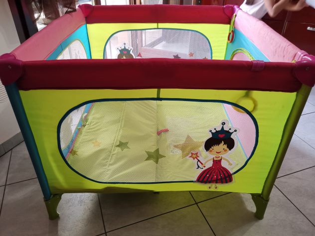 Box con lato in rete apribile per bambini - Foto 6
