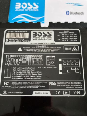autoradio Boss Marine ME508 VA BW - Foto 2