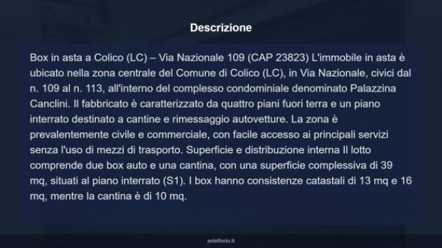 Immobile in asta di 39 m² in vendita a Colico - Foto 6