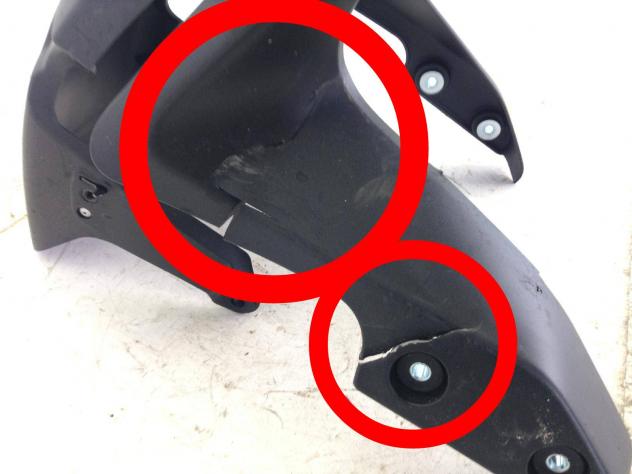 HONDA CBR RR ABS KM0 600 PARAFANGO RUOTA ANTERIORE - ROTTURE 2024 2026 PC69A4RK - Foto 3