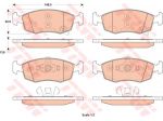 Trw Kit Pastiglie Freno Fiat Panda 0.9/1.0/1.2/1.3D 01 Gdb1921