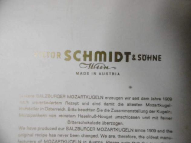 Scatola anni 60 cioccolatini SCHMIDT in cartone - Foto 5