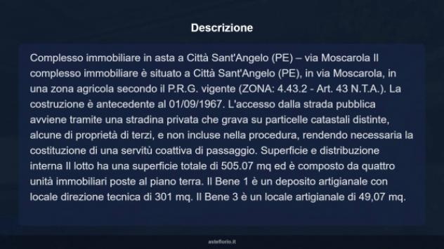 Immobile in asta di 505 m² in vendita a Città Sant'Angelo - Foto 6