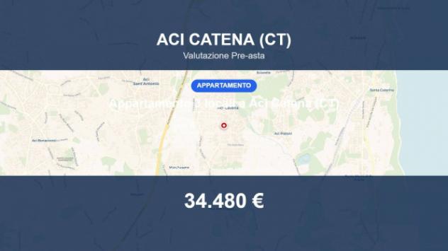 Immobile in asta di 106 m² in vendita a Aci Catena