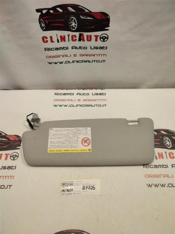 PARASOLE ALETTA LATO PASSEGGERO AUDI A3 Serie (8V1) 8V0857552 CLH (1218)
