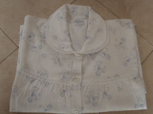 Camicie da notte da donna in cotone Frette - Foto 5
