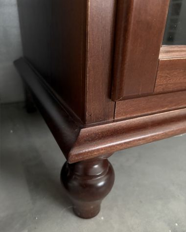 NUOVA DISPENSA 10 CASSETTI 2 RIBALTE DI VERO LEGNO MASSELLO - Foto 6